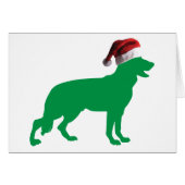 Christmas German Shepherd (Front Horizontal)