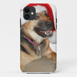 Christmas German Shepherd iPhone 11 Case