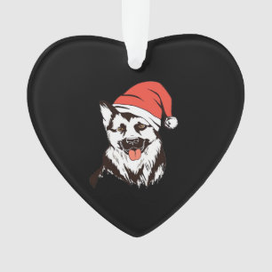 Christmas German Shepherd Classic T-Shirt Ornament