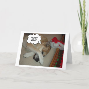 Christmas German Shepherd Holiday Card