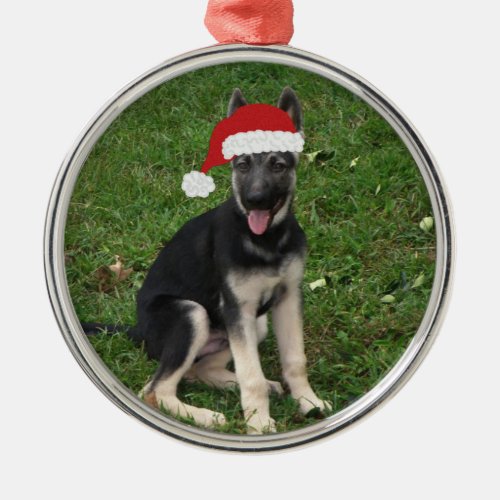 Christmas German Shepherd Ornament
