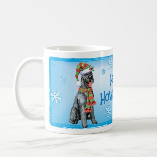 Christmas Giant Schnauzer Coffee Mug