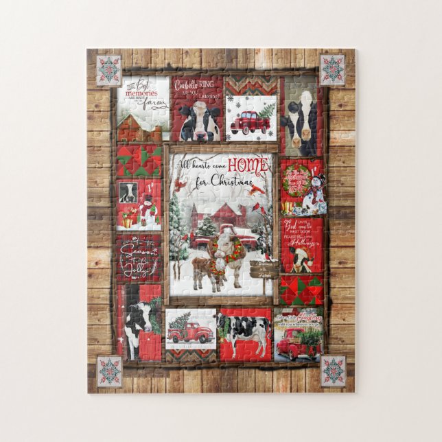 Christmas Gift | All Heart Come Home For Christmas Jigsaw Puzzle (Vertical)