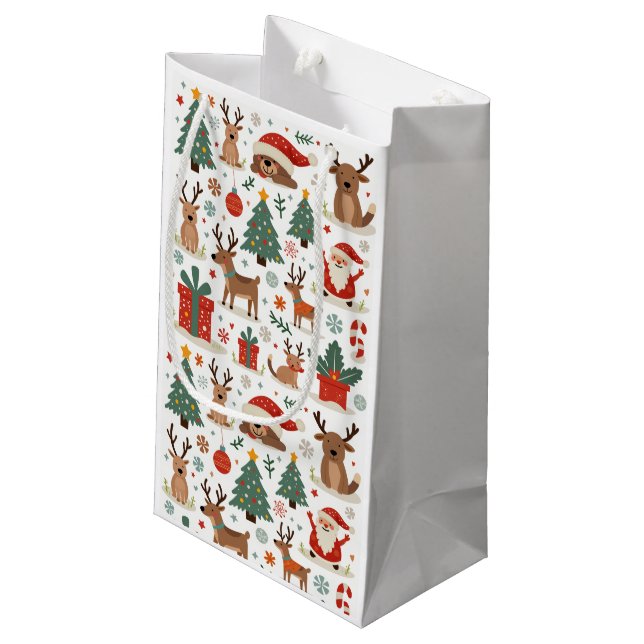 Christmas Gift Bag (Back Angled)