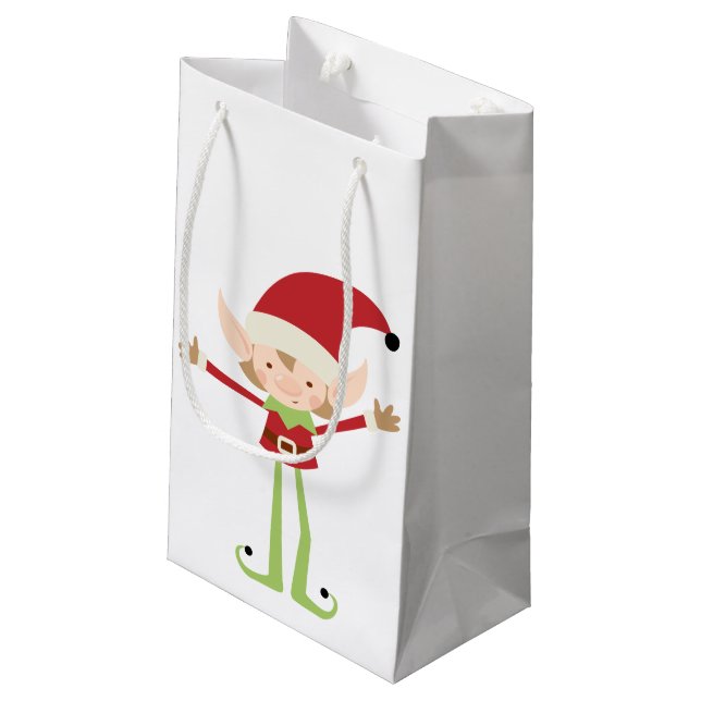 Christmas Gift Bag (Back Angled)