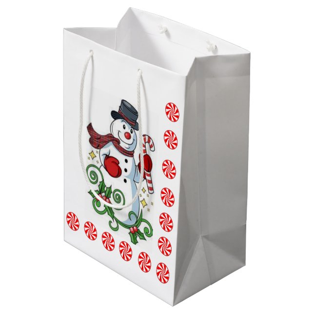 Christmas Gift Bags (Back Angled)