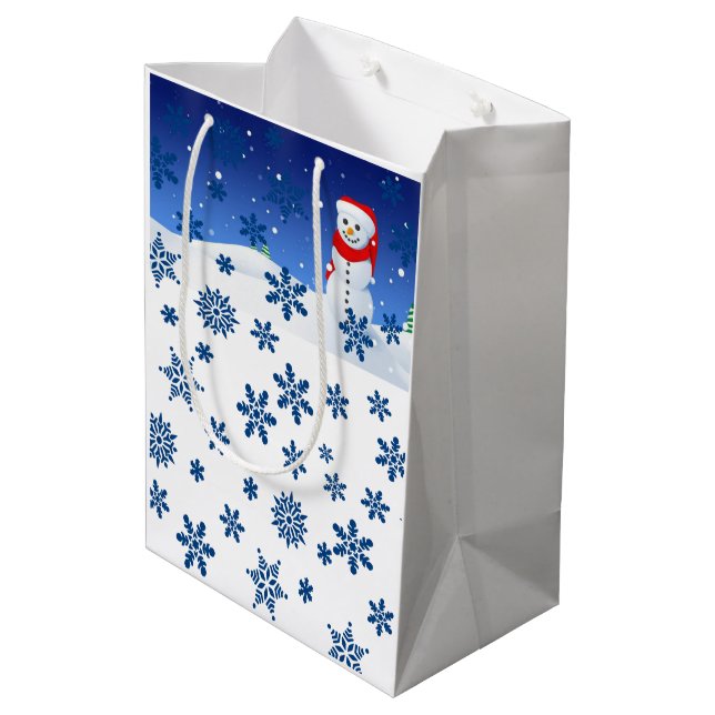 Christmas Gift Bags (Back Angled)
