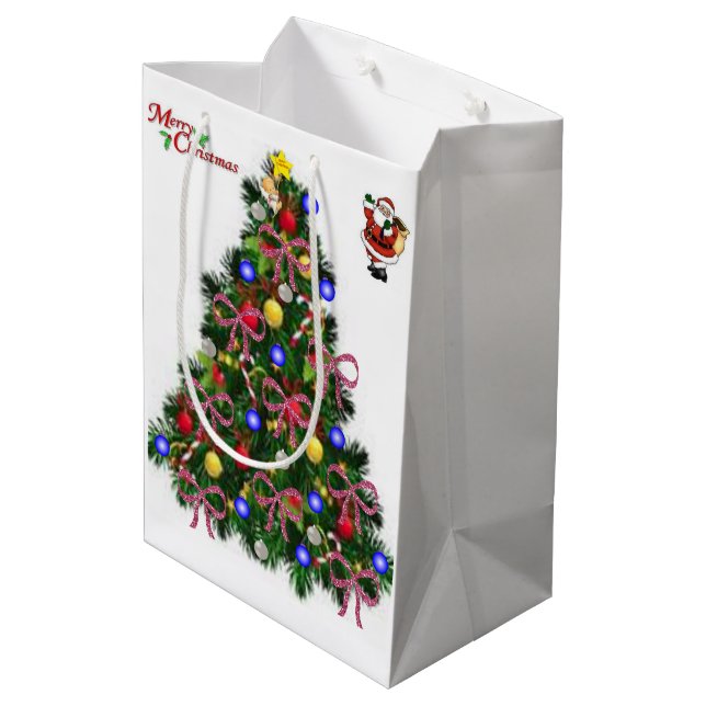 Christmas Gift Bags (Back Angled)