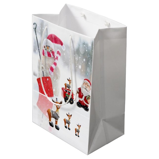 Christmas Gift Bags (Back Angled)