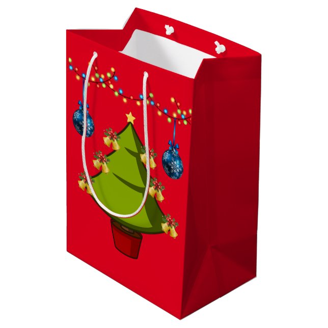Christmas Gift Bags (Back Angled)