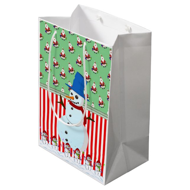 Christmas Gift Bags (Back Angled)