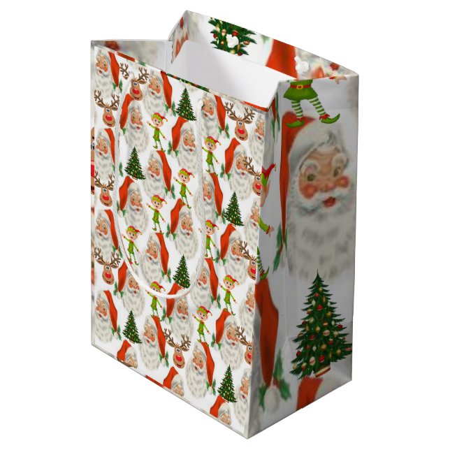 Christmas Gift Bags (Back Angled)