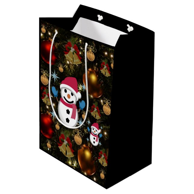 Christmas Gift Bags (Back Angled)