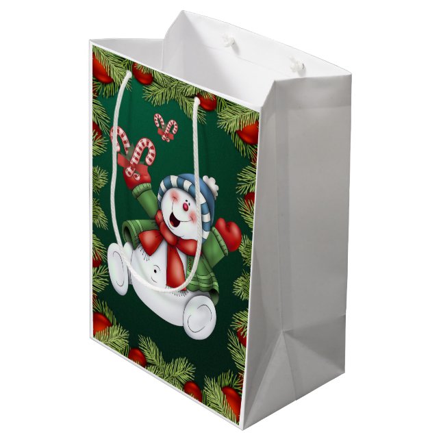 Christmas Gift Bags (Back Angled)