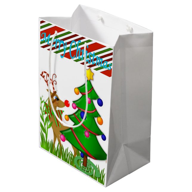 Christmas Gift Bags (Back Angled)