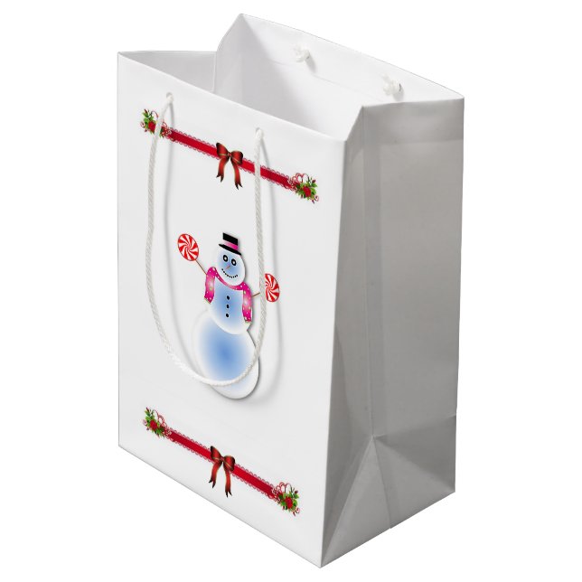 Christmas Gift Bags (Back Angled)