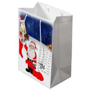 Christmas Gift Bags Cat