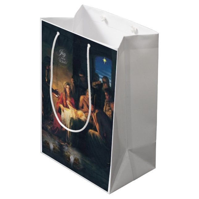 Christmas Gift Bags Jesus Christ (Back Angled)