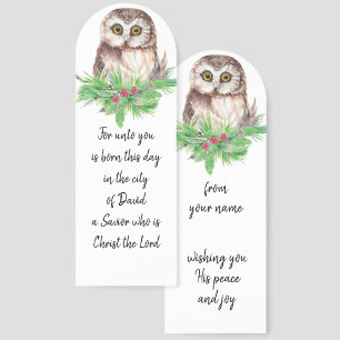 Christmas Gift Bible Scripture Customized Bookmark
