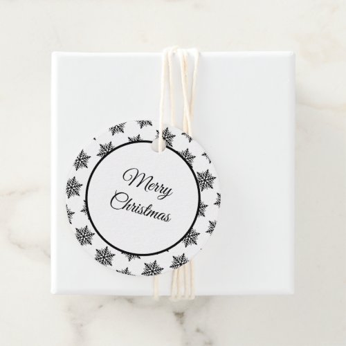 Christmas Gift_Favor Tag_Merry Christmas Favor Tags