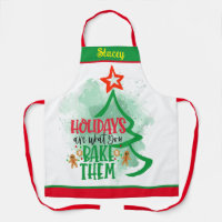 Personalized Baker apron, Baking Accessories, Cookie Party, Personalized  Gift, Christmas Gift Ideas, Baker Gifts, Chef Gift, pop up shop