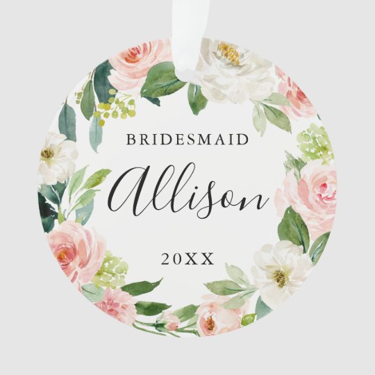 bridesmaid ornament