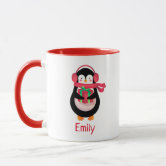 Farting Penguin Mug Cute Penguin Mug Penguin Lover Gift Idea Funny
