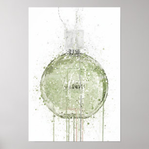 Christmas Gift Fragrance Bottle 'Spring Meadow' Poster