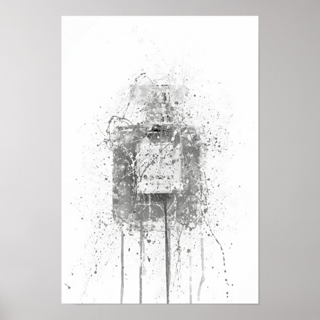 Christmas Gift Fragrance Bottle Wall Poster (Front)