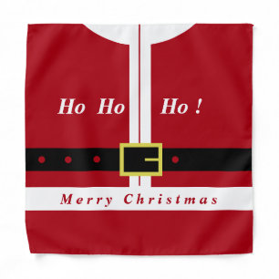 Christmas Gift Funny Santa Bandana