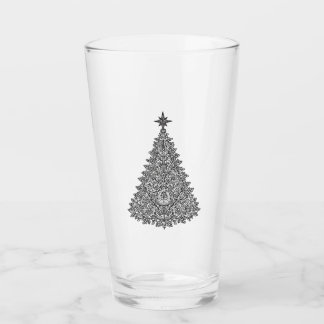 Christmas gift glass cup