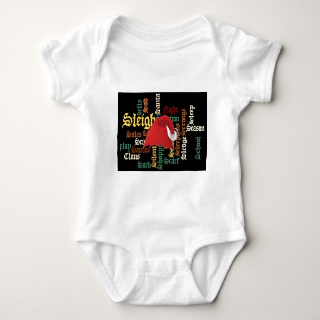 Christmas gift Have a Nice Day & a Better Night Baby Bodysuit (Front)