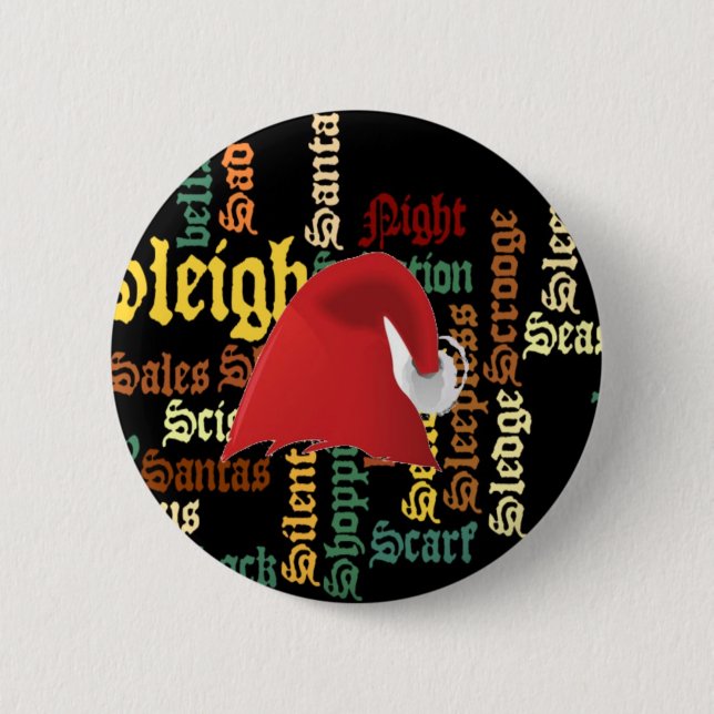 Christmas gift Have a Nice Day & a Better Night Button (Front)