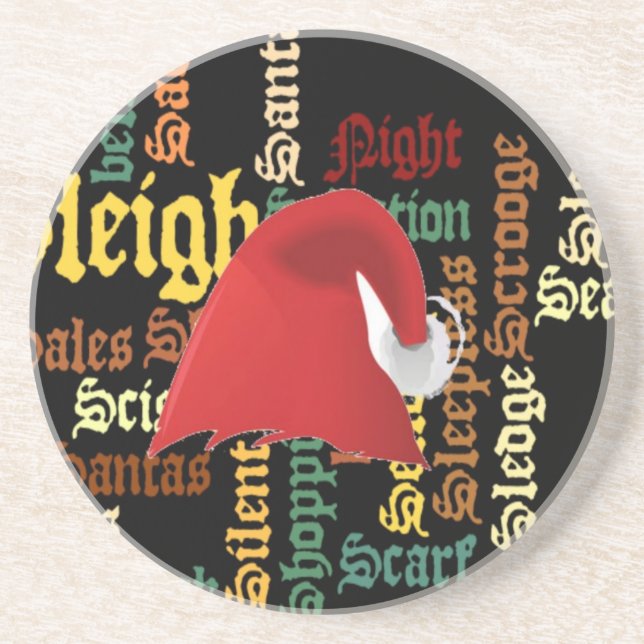 Christmas gift Have a Nice Day & a Better Night Drink Coaster (Front)
