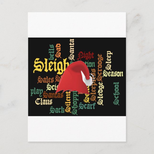 Christmas gift Have a Nice Day & a Better Night Holiday Postcard (Front)