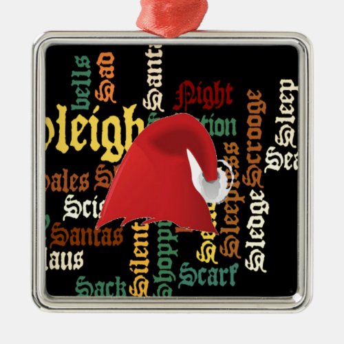 Christmas gift Have a Nice Day  a Better Night Metal Ornament