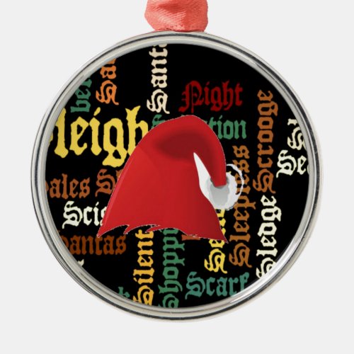 Christmas gift Have a Nice Day  a Better Night Metal Ornament