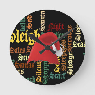 Christmas gift Have a Nice Day & a Better Night Round Clock