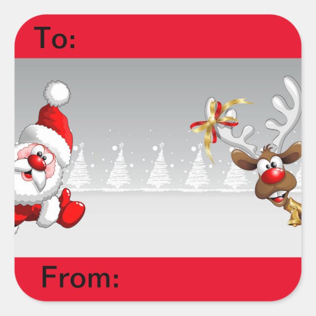 Christmas gift labels (Front)