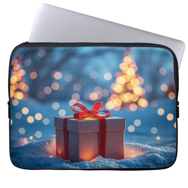 Christmas gift laptop sleeve (Front)