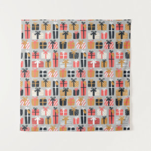Christmas gift pattern tapestry