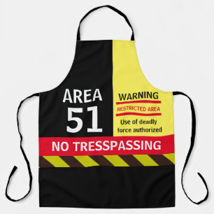 Christmas Gift Space Novelty Fashion AREA 51  Apron