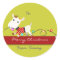 Christmas Gift Sticker (Goat Kid) - Customizable