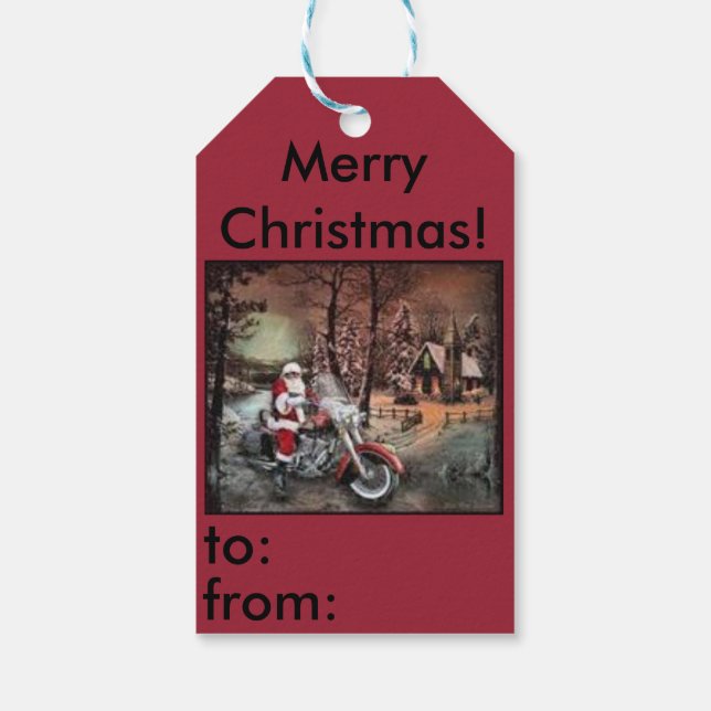 Christmas Gift tag (Back)