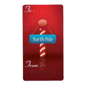 Christmas Gift Tag Labels
