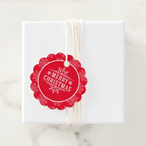 Christmas Gift Tag_Merry Christmas Favor Tags