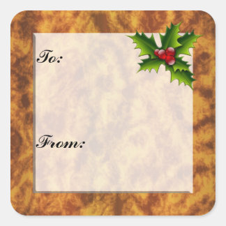 Christmas Gift Tag Sticker