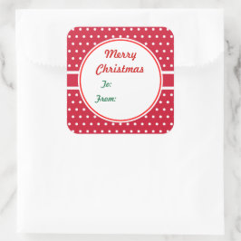 Christmas Gift Tag Stickers
