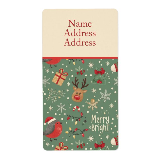 Christmas gift tags (Front)