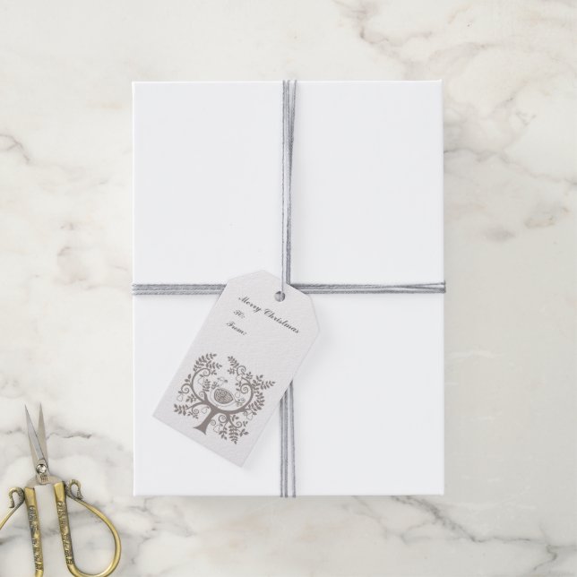 Christmas Gift Tags (With Twine)